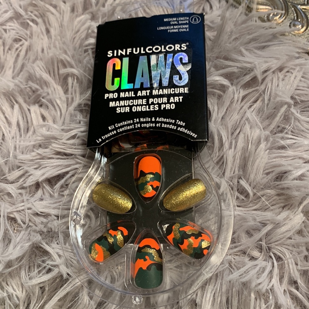🌹SINFULCOLORS NWT • CLAWS • PRO NAIL ART SET • Fun Colors!